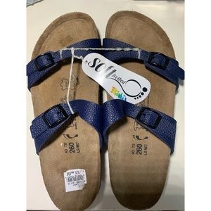 NEW Birkenstock’s blue Sandals